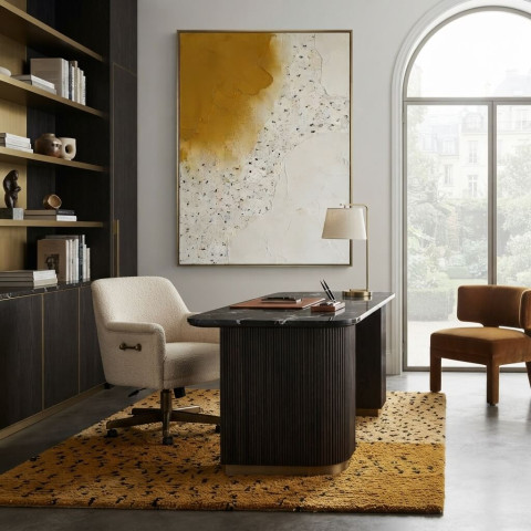 Desert Harmony | Luxury Abstract Wall Art for Organic Modern Interiors