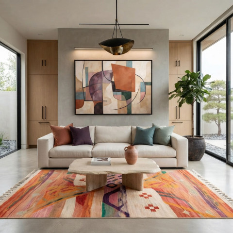 Desert Harmony | Luxury Abstract Wall Art for Organic Modern Interiors