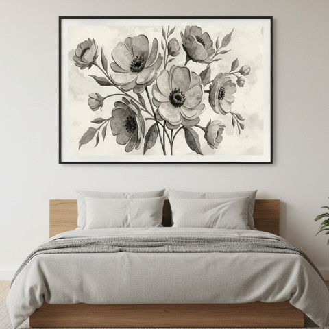 Muted Floral Harmony