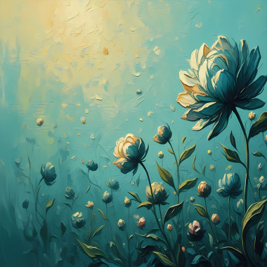 Surreal Floral Calm