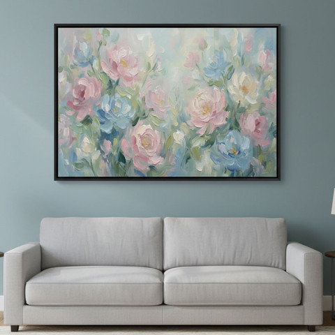 Whispers of a Dream Bloom - Abstract Floral Digital Art