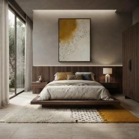 Desert Harmony | Luxury Abstract Wall Art for Organic Modern Interiors