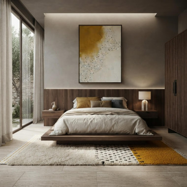 Desert Harmony | Luxury Abstract Wall Art for Organic Modern Interiors
