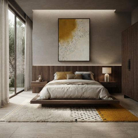 Desert Harmony | Luxury Abstract Wall Art for Organic Modern Interiors