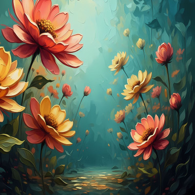 Dreamy Floral Garden